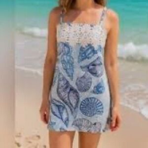 Lilly Pulitzer Originals Bel Air Dress in Stuffed Shells size 10 NWT RARE!